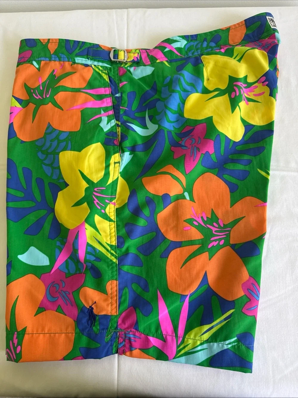 Polo Ralph Lauren Maine II Floral Swim Trunks Board Shorts Men’s Size 38 NWT